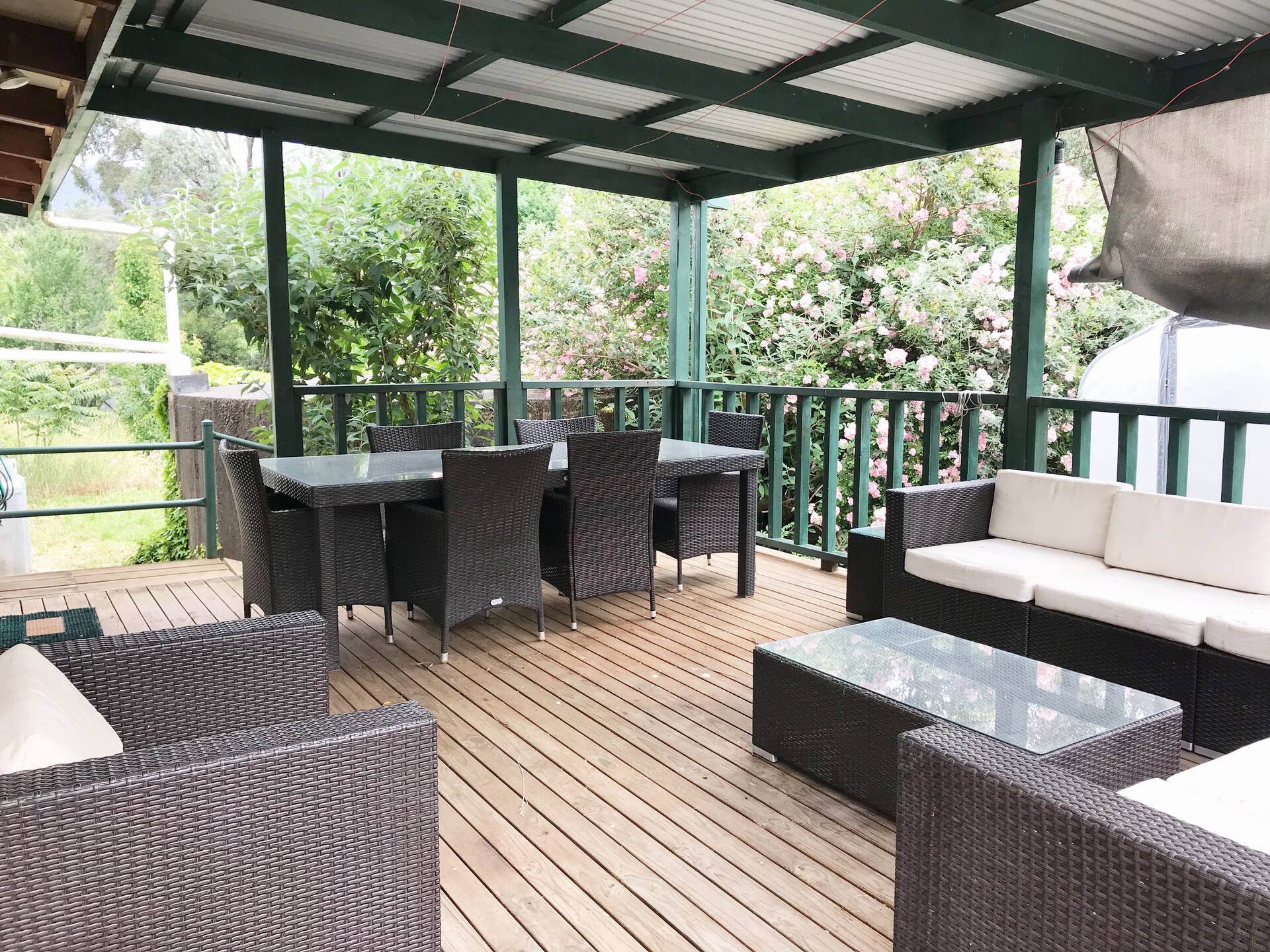 The deck