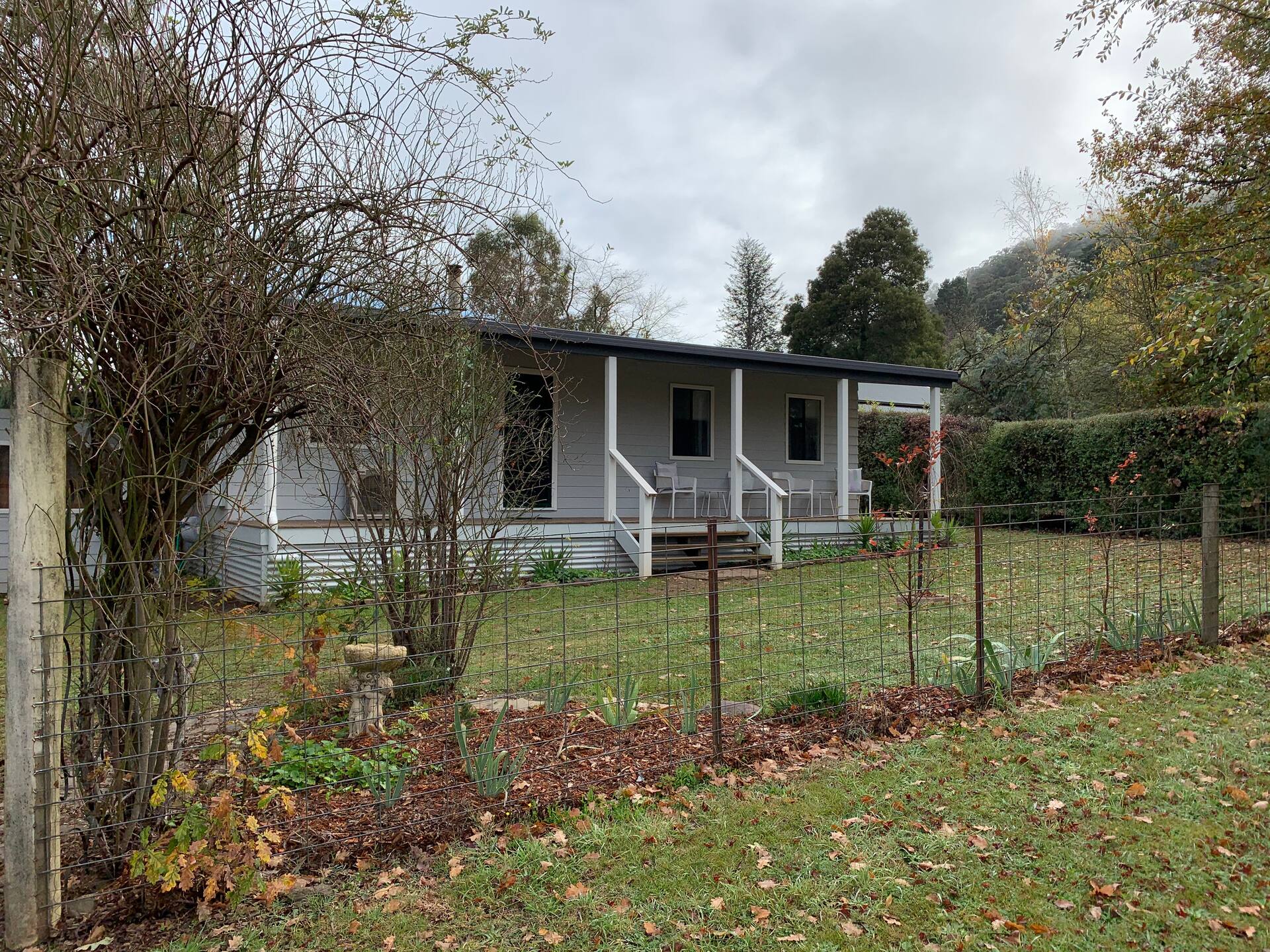 Cottage and garden